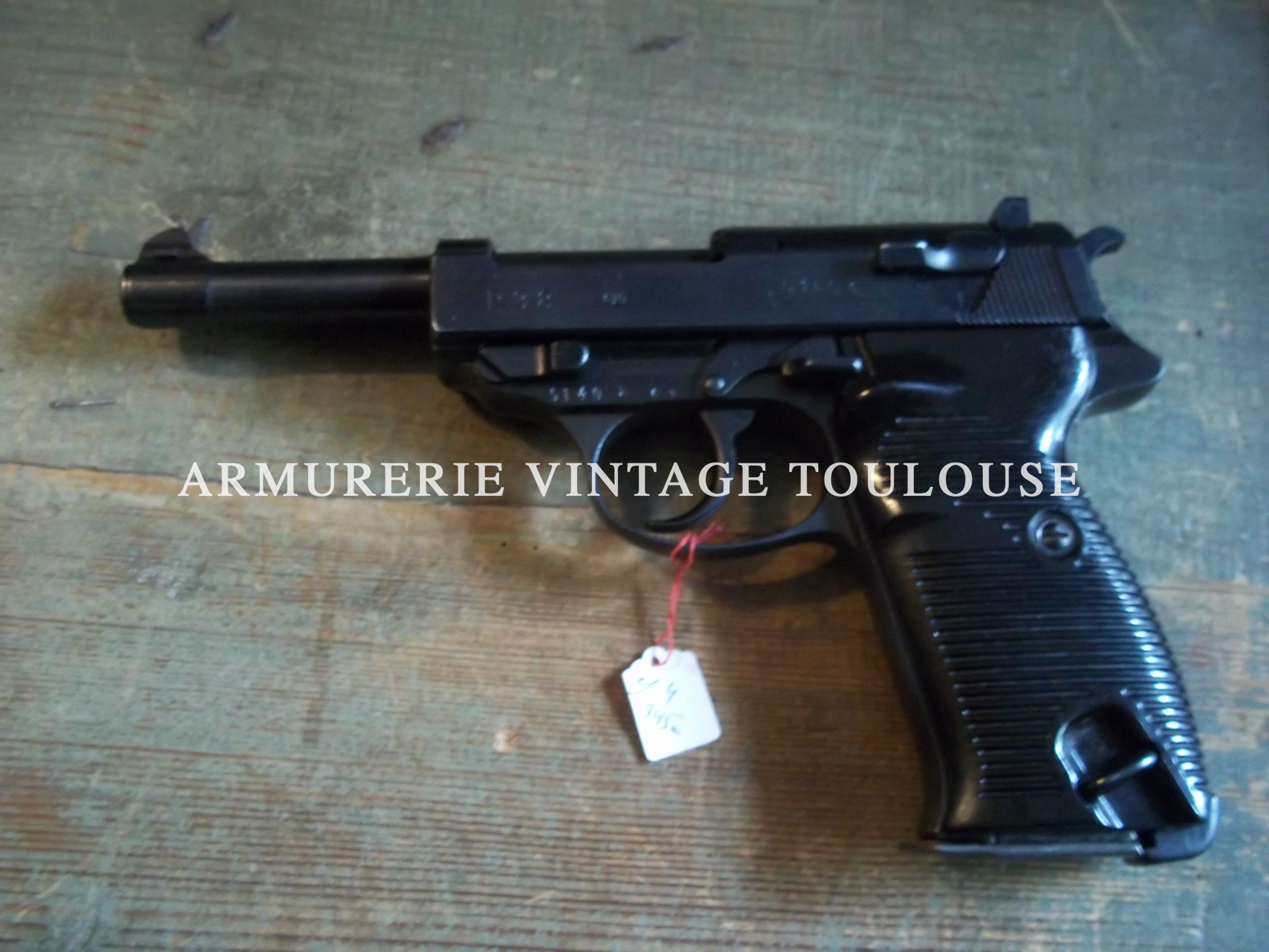 Joli pistolet automatique Walther P38 calibre 9X19 fabrication “cyq”