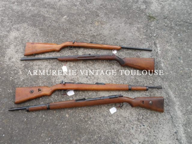 Carabine 22LR MAUSER modèle 45 A, crosse en hêtre, longu…