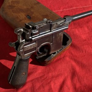 Pistolet semi-automatique Mauser C 96 calibre 7,63 x 25