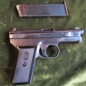 Pistolet Mauser 1910 calibre 6,35 mm