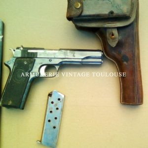 Pistolet semi-automatique Star chambré, cartouche calibre 9 mm Largo (9 x 23 Bergmann-Bayard)