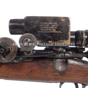 Rare fusil de sniper Springfield 1903 calibre 30/06 fabrication Springfield Armory canon daté “2-17” monté avec une lunette Warner & Swasey modèle 1913