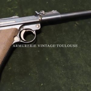 Intéressante version tardive d’un P 08 artillerie calibre 9 X 19 fabrication DWM 1918